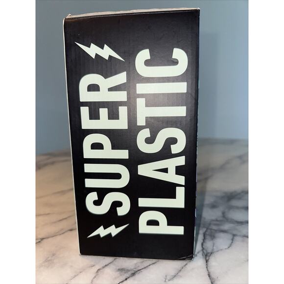 NEW Junko Mizuno Ailurophile Glow Superplastic Janky 8" Vinyl Toy Cat Fish NIB - Picture 6 of 13